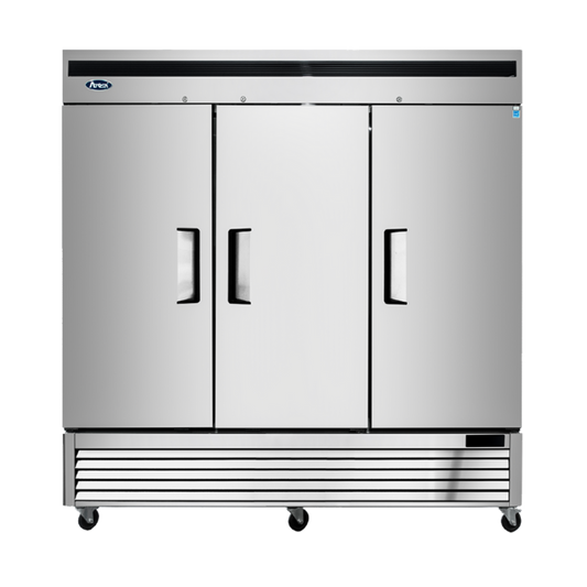 Atosa MBF8508GR 67.99 Cu. Ft. Stainless Steel Solid Door Reach-In Refrigerator - MBF8508GR