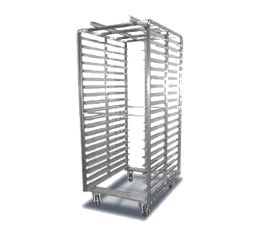 Baxter BDRSB-15 15 Slides Stainless Steel Double Side Load Rack - BDRSB-15