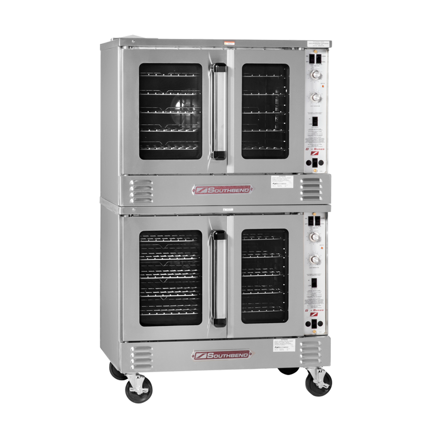 Southbend PCE15S/SD 38" W Porcelain Interior Standard Electric Platinum Double Convection Oven