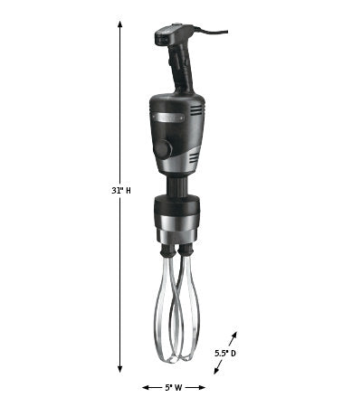 Waring WSBPPWA 10" Stainless Steel Heavy-Duty Big Stix Whisk - WSBPPWA